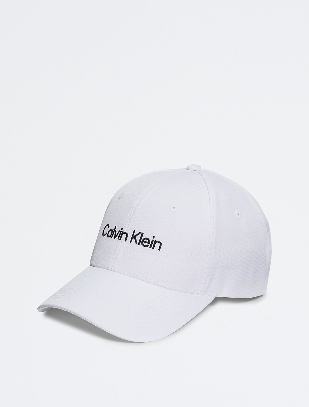 aan de andere kant, Land Huisje Recycled Polyester Logo Embroidery Baseball Cap | Calvin Klein