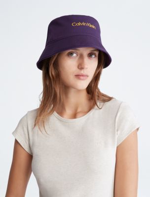 Calvin Klein Men's Embroidered Logo Bucket Hat