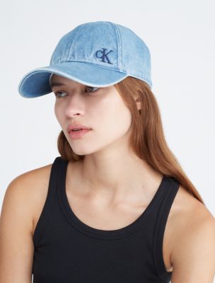 Washed Denim Embroidered Logo Baseball Cap | Calvin Klein