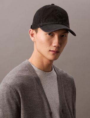 Denim Compact Monogram Logo Baseball Cap | Calvin Klein
