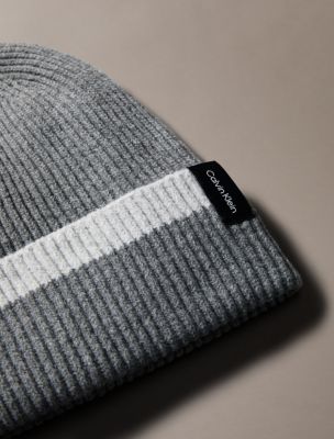 Ribbed Beanie and Scarf Gift Set Calvin Klein