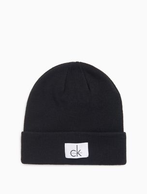 calvin klein logo beanie