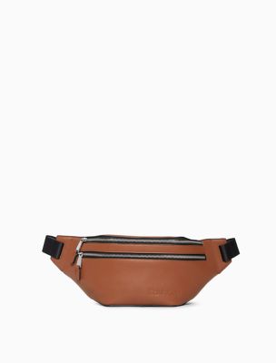 calvin klein leather belt bag