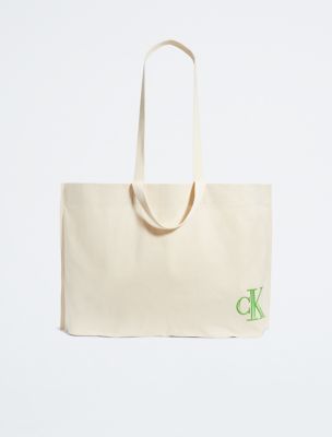 Calvin klein deals canvas tote