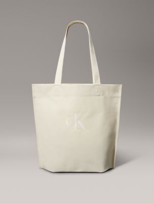 Calvin klein canvas tote bag on sale