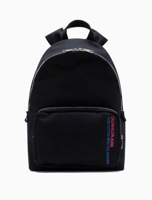 calvin klein canvas backpack