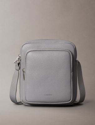 Calvin klein pebble leather satchel online