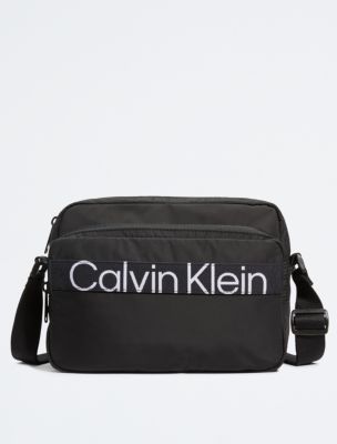 Calvin Klein men crossbody bags ck black : Clothing  