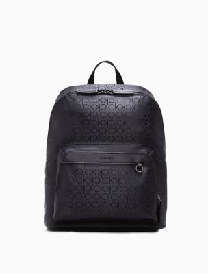 calvin klein logo backpack