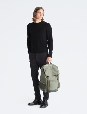 Calvin Klein Utility Backpack in Black for Men