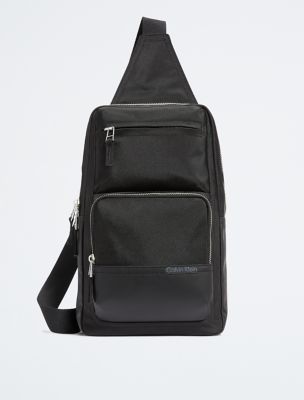 Calvin Klein Utility Messenger Bag in Black for Men