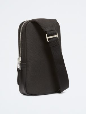 Calvin Klein Th Phone Black Crossbody Bag
