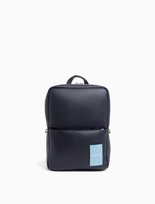 calvin klein coated canvas backpack