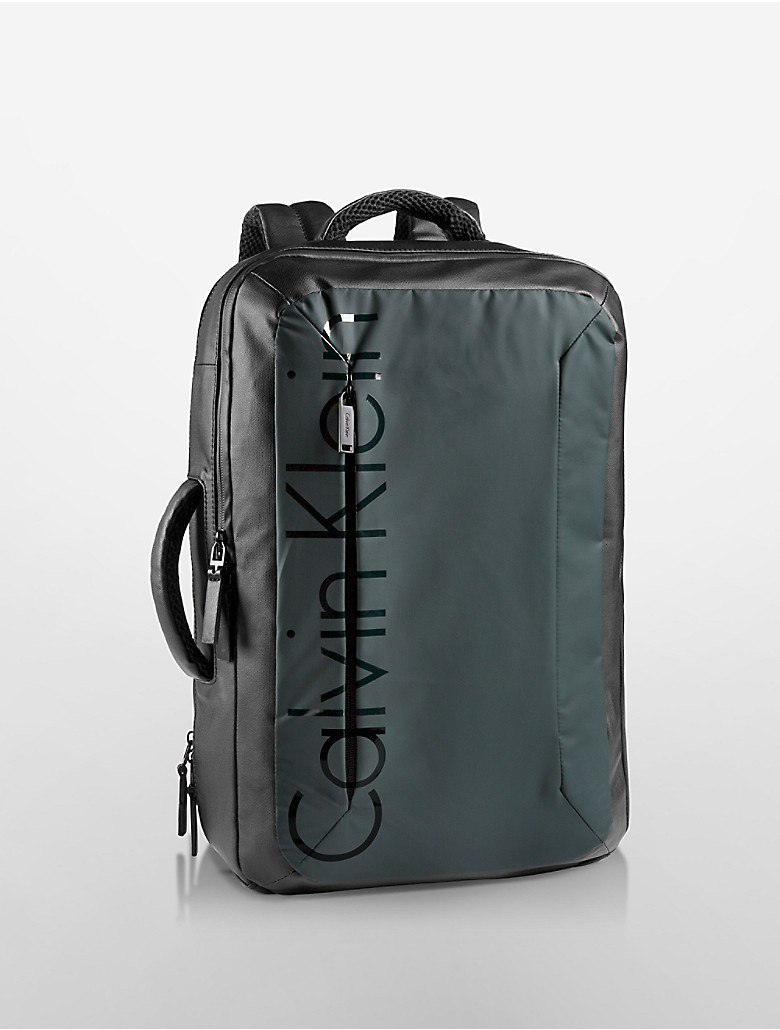 calvin klein mens logan convertible backpack | eBay