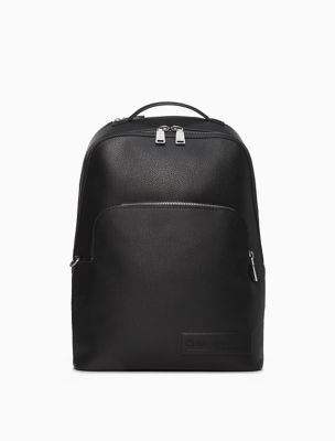 calvin klein backpack mens leather