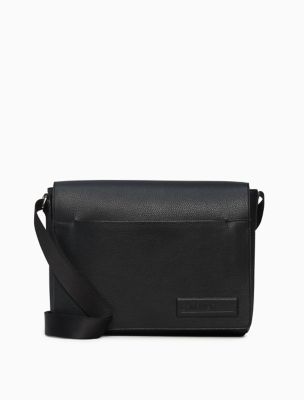 Business Casual Flap Messenger Bag | Calvin Klein