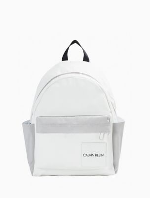 calvin klein logo backpack