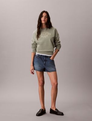 Женские худи Calvin Klein Fleece Logo Graphic Relaxed Sweatshirt — фото 3