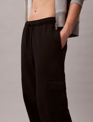 Женские брюки Calvin Klein Monogram Fleece Cargo Joggers — фото 3