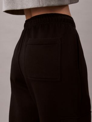 Женские брюки Calvin Klein Monogram Fleece Cargo Joggers — фото 4