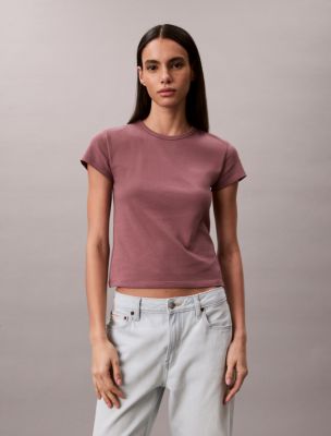 Refined Baby Tee, Capri Rose