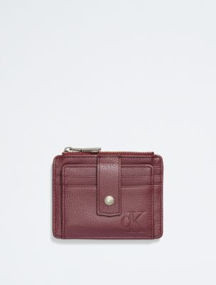 All Day Snap Wallet, Deep Rouge