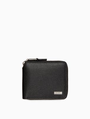 calvin klein zip around purse