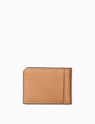 Calvin Klein Jeans Monogram Textured Bifold Wallet, Black (One Size)