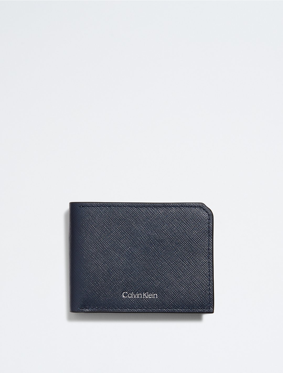 Inhalen Hulpeloosheid Alsjeblieft kijk Saffiano Leather Slim Bifold Wallet | Calvin Klein