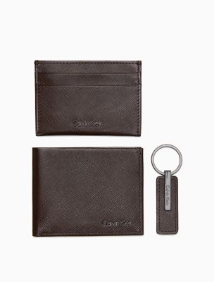 calvin klein wallet and keychain