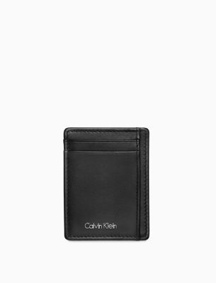 calvin klein money clip wallet
