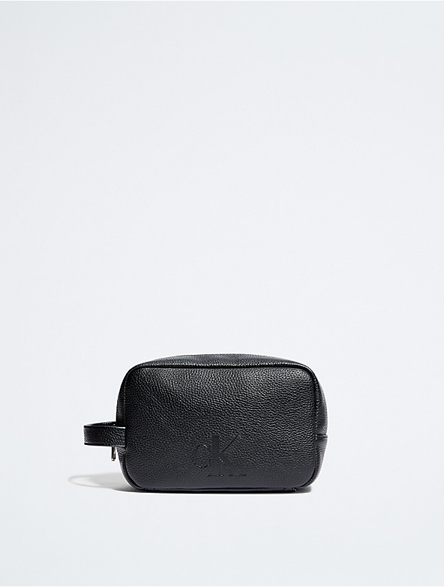 Saffiano Leather Card Case Bifold Klein | Calvin Wallet