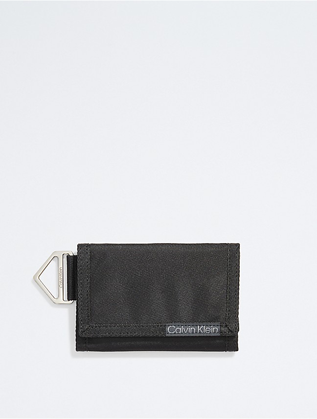 Saffiano Leather Card Wallet Calvin Case | Bifold Klein