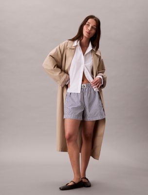 パンツ HOMMEgirls BOXER SHORT LAVENDER STRIPE Boxer Shorts in Classic Stripe – HOMMEGIRLS