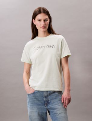 Classic Dot Logo Tee, Almost Aqua