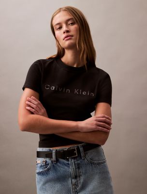 Logo Graphic Slim T-Shirt, Black