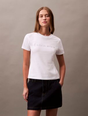 Logo Graphic Slim T-Shirt, Brilliant White