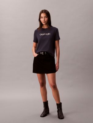 Foil Logo Slim T-Shirt, Inkwell