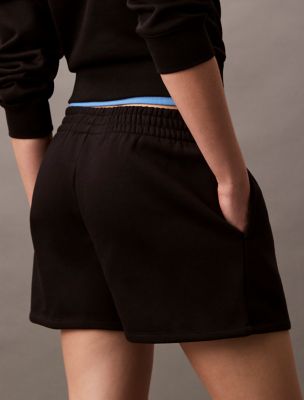 Женские шорты Calvin Klein Monologo Fleece Pull-On Shorts — фото 5