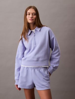 Archive Logo Fleece Shorts, Sweet Lavendar