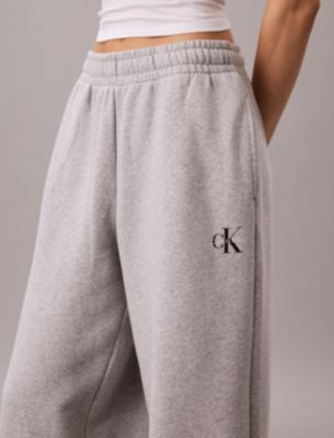 Женские брюки Calvin Klein Monologo Fleece Wide Leg Sweatpants — фото 2