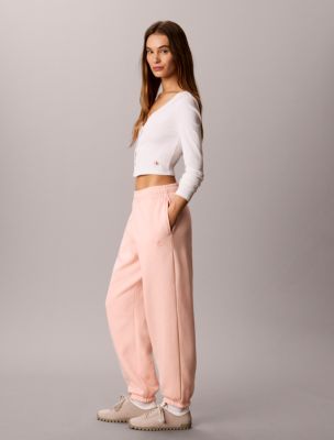 Женские брюки Calvin Klein Monogram Fleece Jogger — фото 4