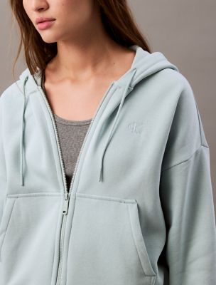Archive Logo Fleece Zip Hoodie | Calvin Klein
