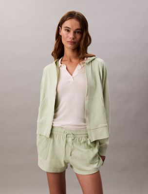 French Terry Zip Hoodie, Seacrest