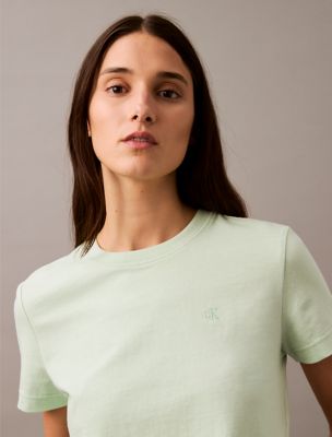 ★ ★ Women's Archive Logo Crewneck T-Shirt 47A21 Archive Logo T-Shirt | Calvin Klein
