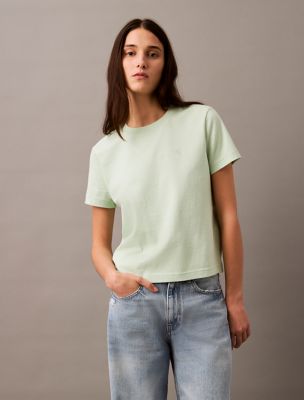 Archive Logo T-Shirt, Cameo Green