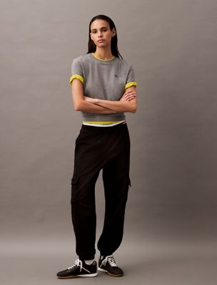 Archive Logo T-Shirt, Med Grey Heather