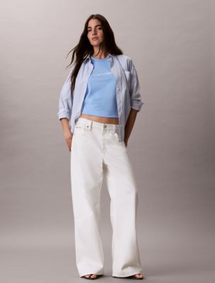 Женские футболки Calvin Klein Standard Logo Relaxed T-Shirt — фото 2