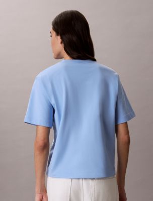 Женские футболки Calvin Klein Standard Logo Relaxed T-Shirt — фото 4