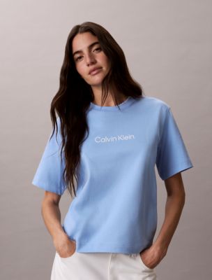 Женские футболки Calvin Klein Standard Logo Relaxed T-Shirt — фото 6